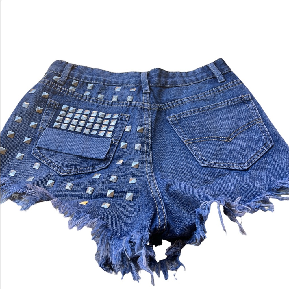 JCL STUDDED‎ DENIM SHORTS
